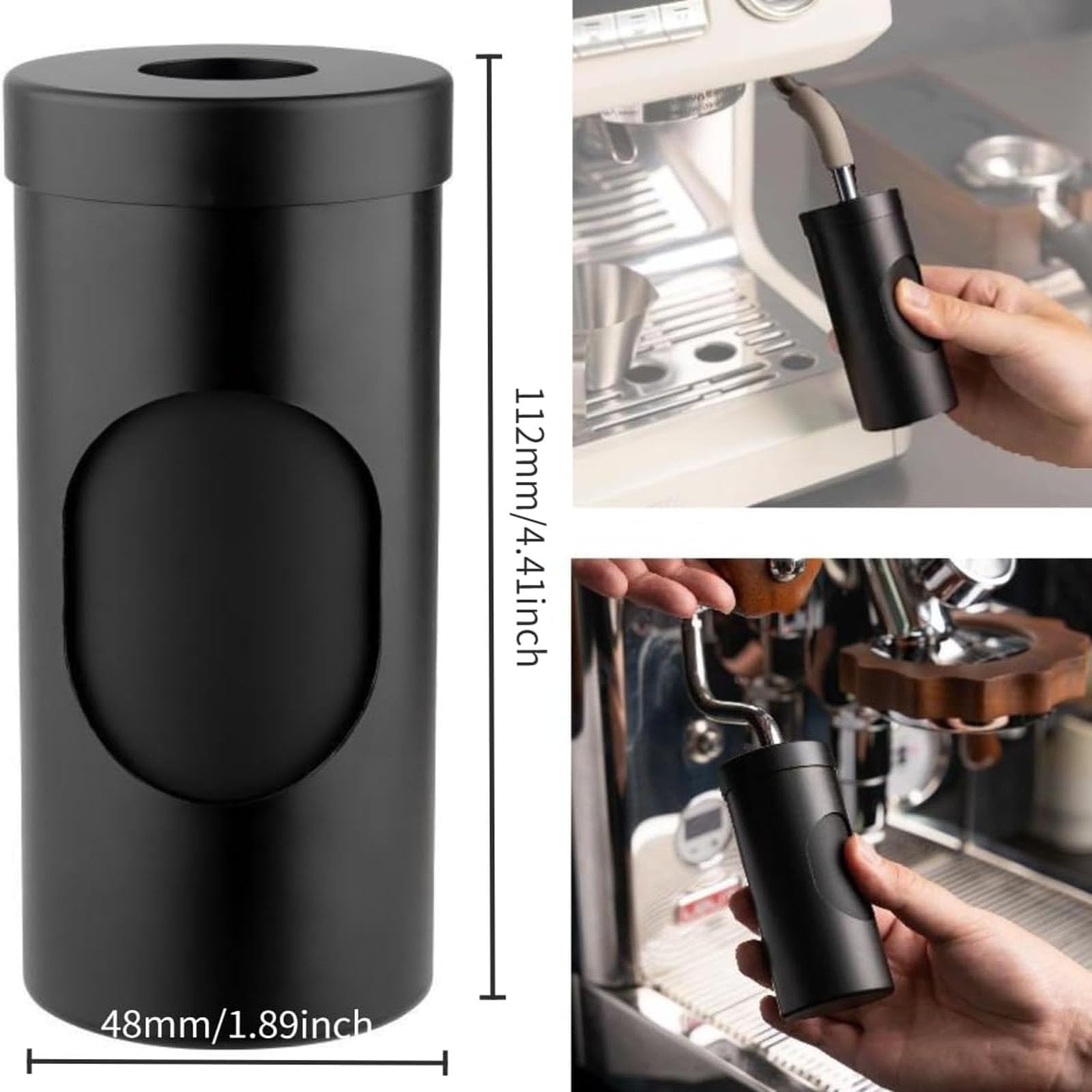 Pulitore A Vapore per Macchine da caffè Espresso, Spazzola Manuale Antiscottatura, Rapido Assorbimento del Vapore, Termoisolante E Antiscottatura, per Una Pulizia Efficace della Macchina da