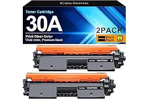 30A Black Toner Cartridge CF230A Compatible for HP Printers