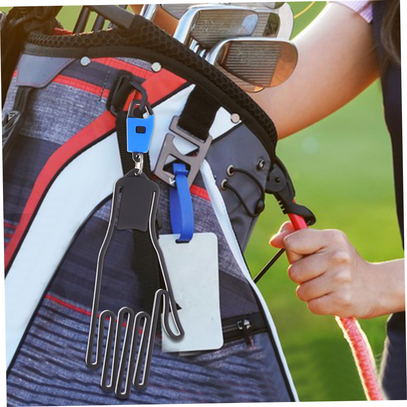 BESPORTBLE 5 Piezas Soporte para Guantes de Golf Marcos de Soporte de Guantes bastidores Protectores de Colgante Cuadro de e Marco Protector Accesorios de Golf Percha PP