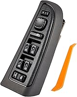 Gedlex Master Power Window Switch Driver Side w/ Door Lock 15883323 for Chevy Silverado Sierra Tahoe Escalade GMC 2003-2007