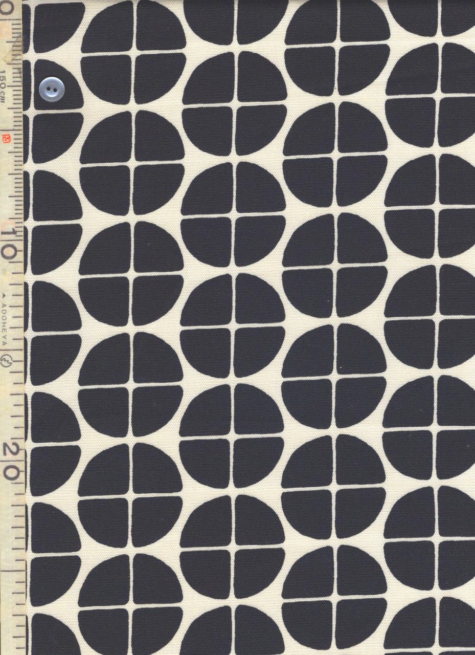 オーダー用生地サンプル シンプルな男の子柄  オックス Amazon | 【オックス プリント】北欧風 モノトーン サークル 5色