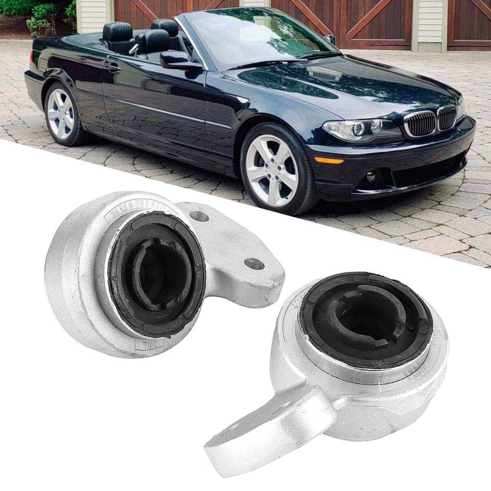 Tuleja Wahacza ze Wspornikiem Aluminiowy Zestaw Tulei Zawieszenia Przedniego 2 szt. OEM 31126757623 31126757624 dla 323Ci 325i 330i Z4 Wymiana