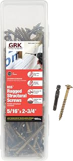 GRK RSS516234HP RSS HandyPak 5/16 by 2-3/4-Inch Structural Screws, 100 Screws per Package