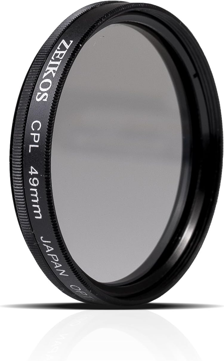Zeikos 49mm CPL Circular Polarizer MultiCoated Glass