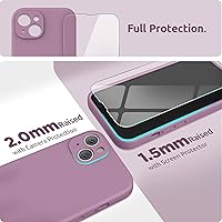 Vista 67 de SURPHY Compatible con iPhone 13 Mini Funda con Protector de Pantalla, (Protección de Cámara y Forro de Microfibra Suave) Funda de Teléfono