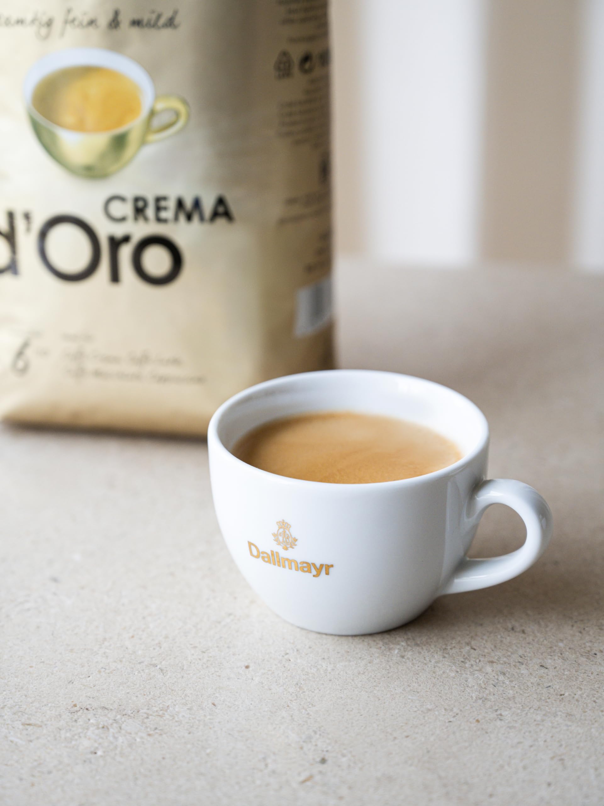 Amazon.com : Dallmayr Crema d'oro mild und fein in Bohne, 1er Pack