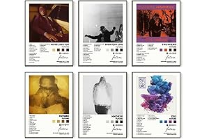 FUTURE Album Poster, Rapper Music Poster, Unframed 8x10 inch Set of 6