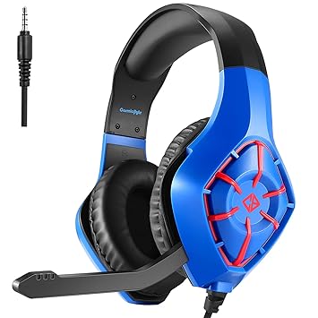 Cosmic Byte GS411 Starlight Headset with Flexible Mic for PS4, PS5 Xbox, Laptop, PC, Mobiles (Royal Blue)