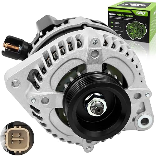 11150 new Alternator Replacement with 2005-2007 Honda Odyssey 3.5L V6 130 Amp,2005-2008 Honda Pilt 6-cylinder 2004-2008 Acura TL 3.2L,2003-2009 Acura MDX 3.7L OEM 11151 31100-RGL-A01 Alternador
