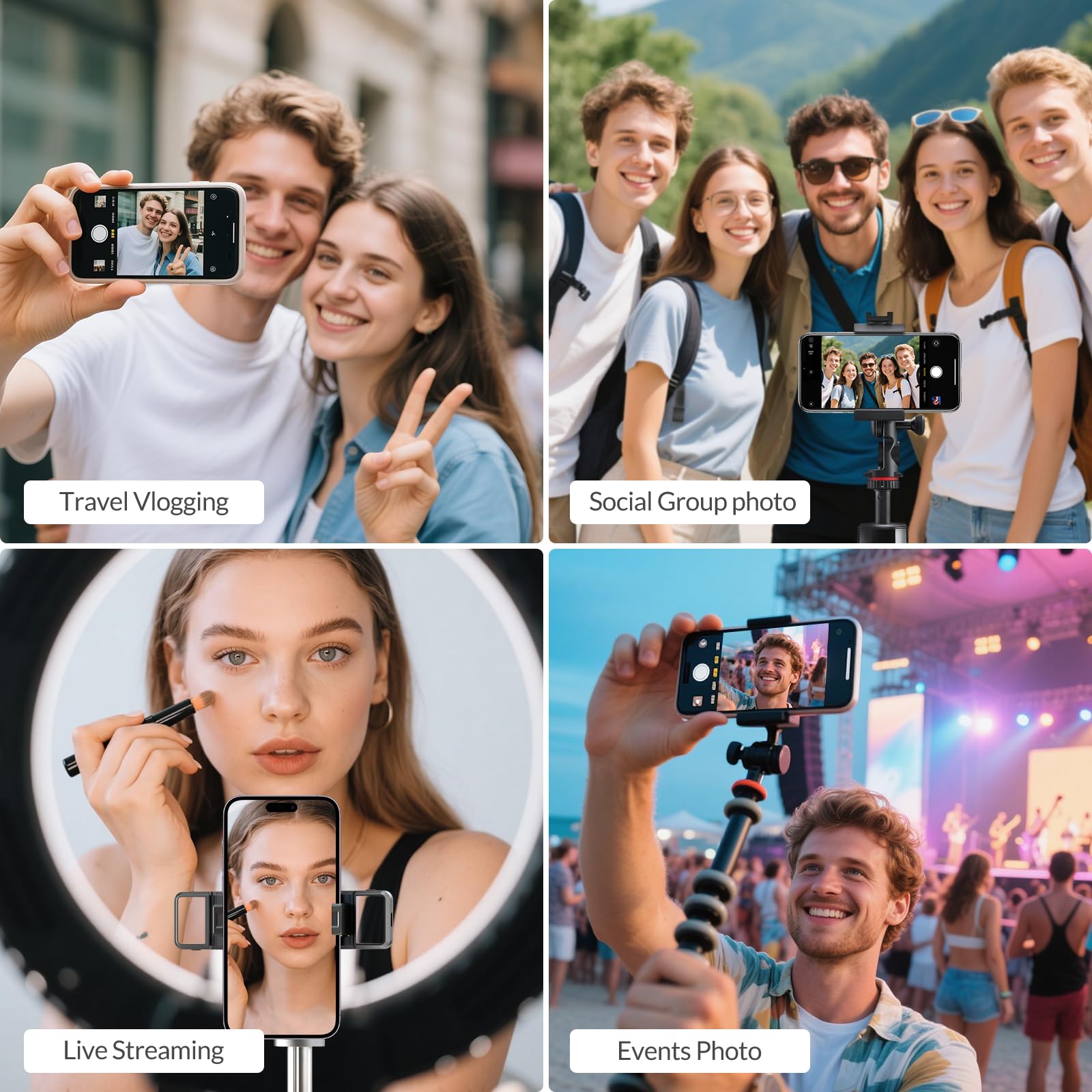Telefono Vlog Selfie Monitor Schermo