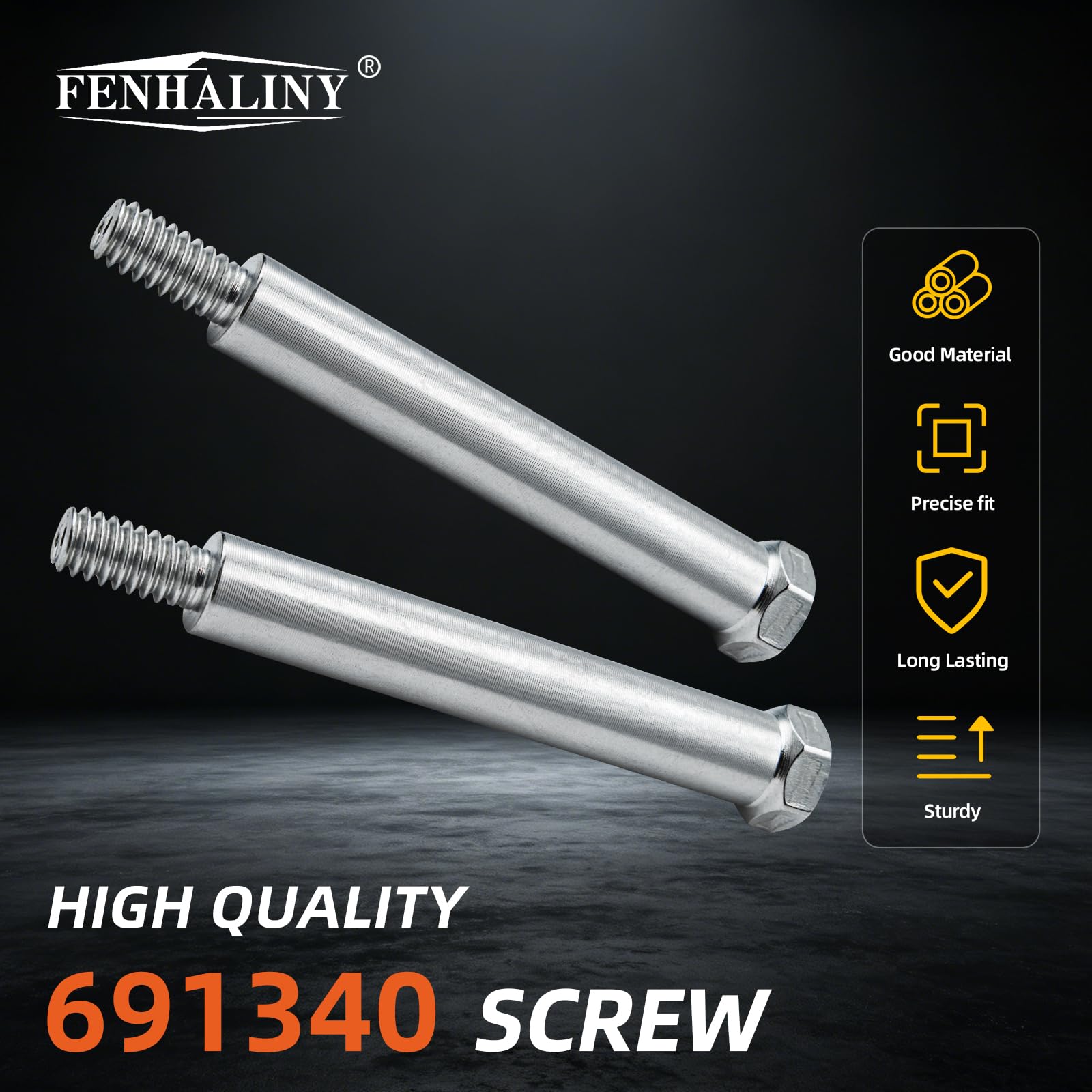 691340 Tornillo de repuesto Bri-gs Stra-ton 94231, 691340 (2 unidades)