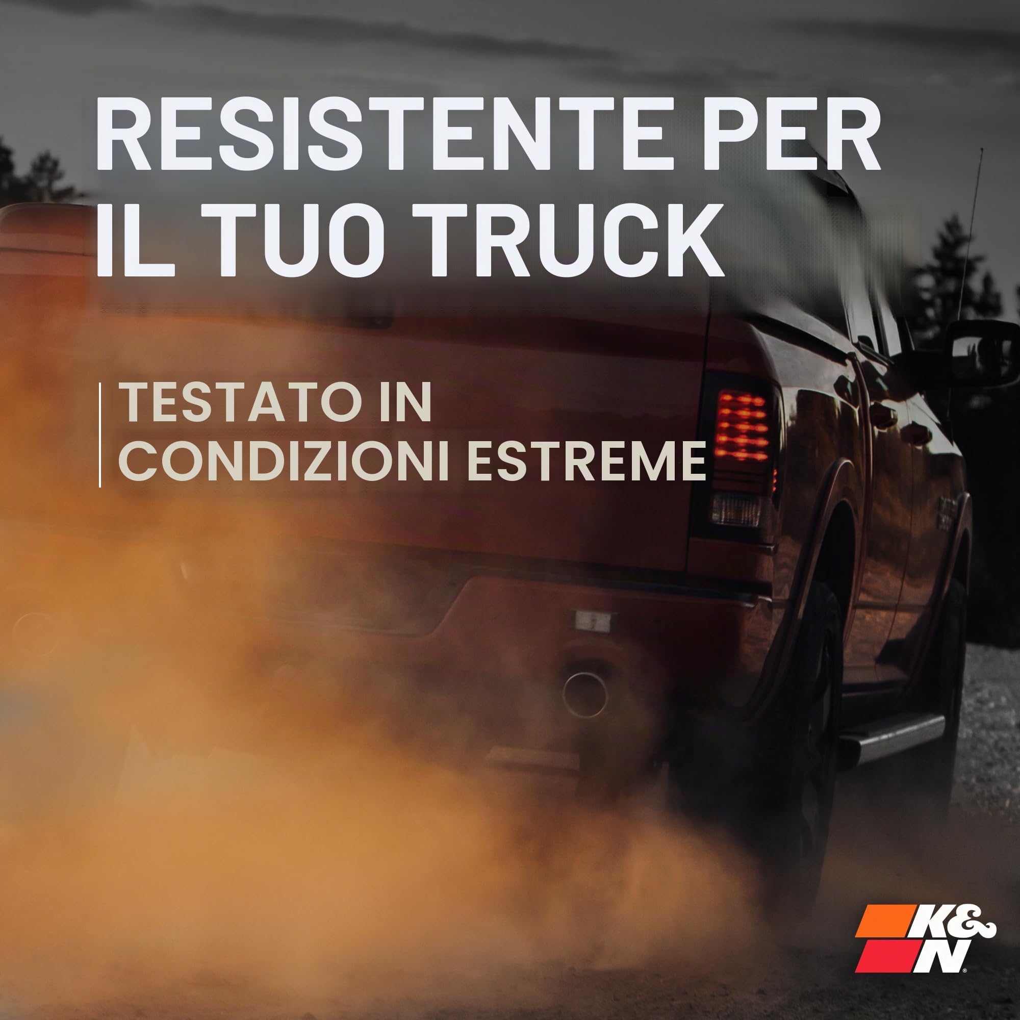 K&N RC-0850 Filtro universale Auto e Moto