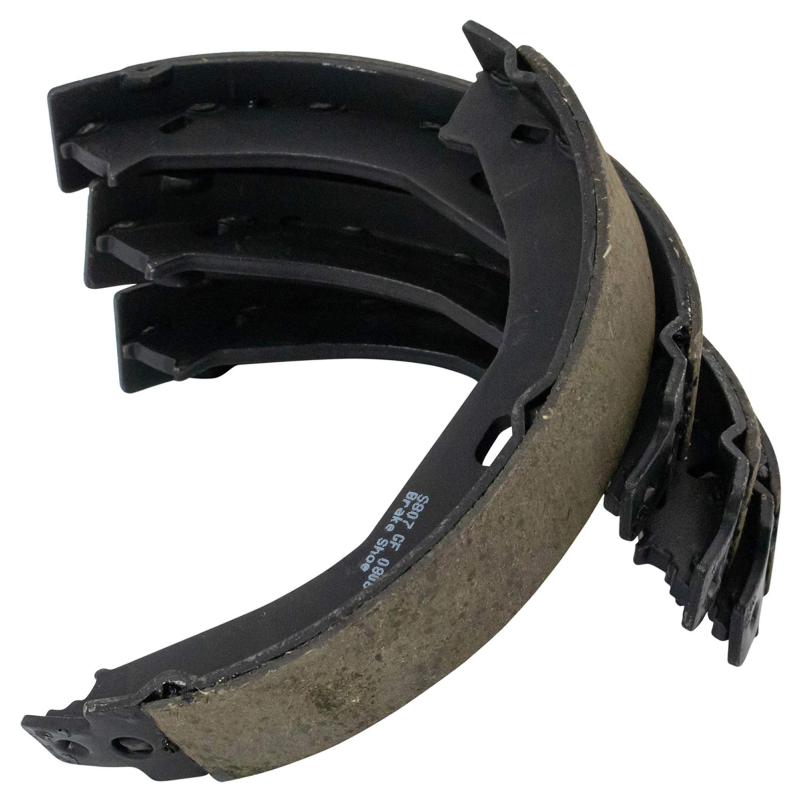 TRQ Rear Parking Brake Shoe Set