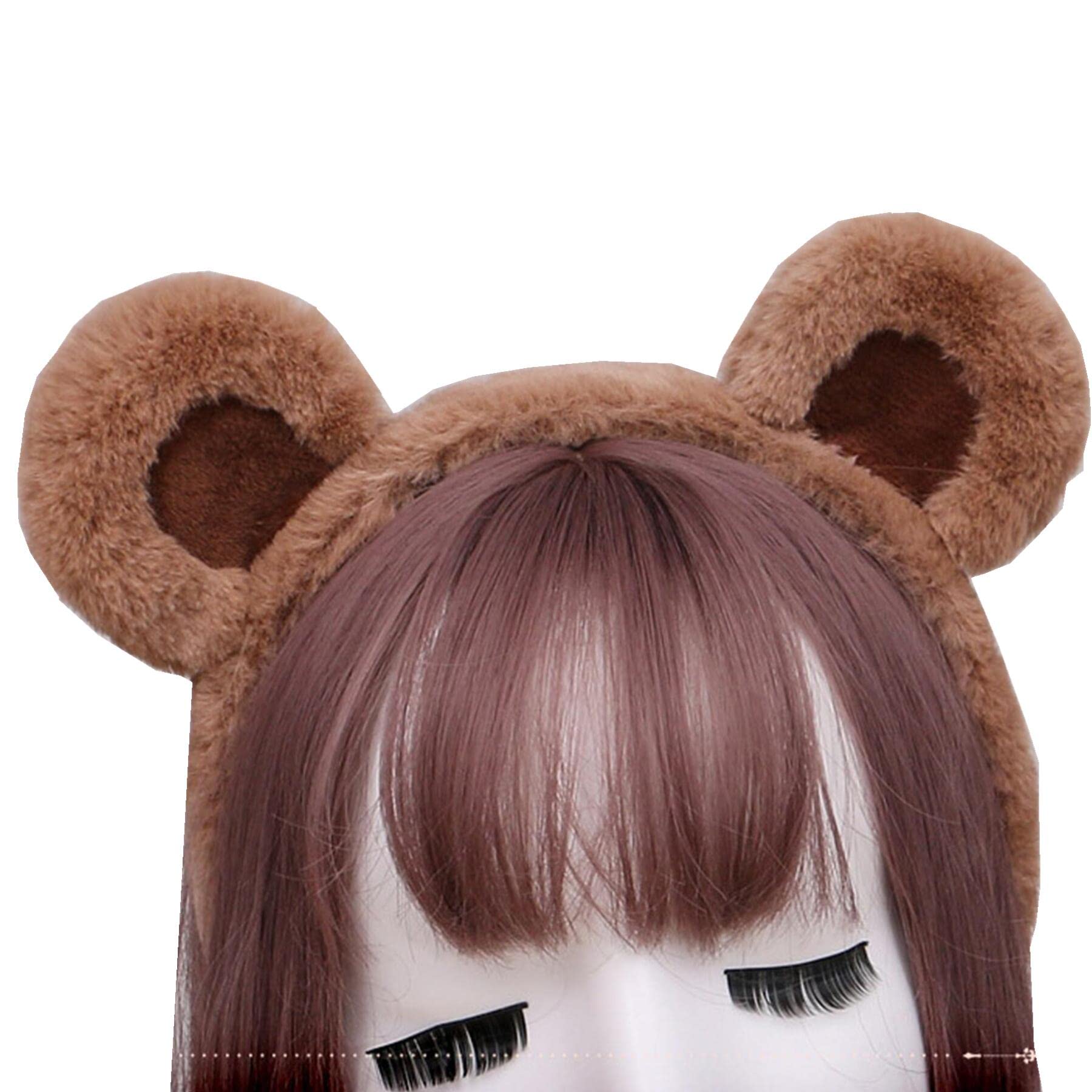 Amazon.co.jp: [kuroobaa] 熊耳 カチューシャ くま耳 萌え 仮装