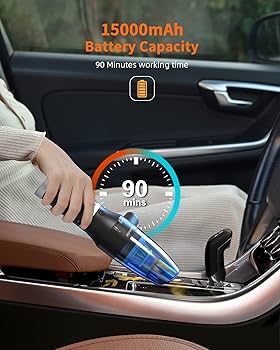 KOONIE 15000mAh エアダスター&amp;掃除機&amp;モバイルバッテリー3in1 Amazon.com: Koonie Compressed Air Duster,Koonie 15000mAh