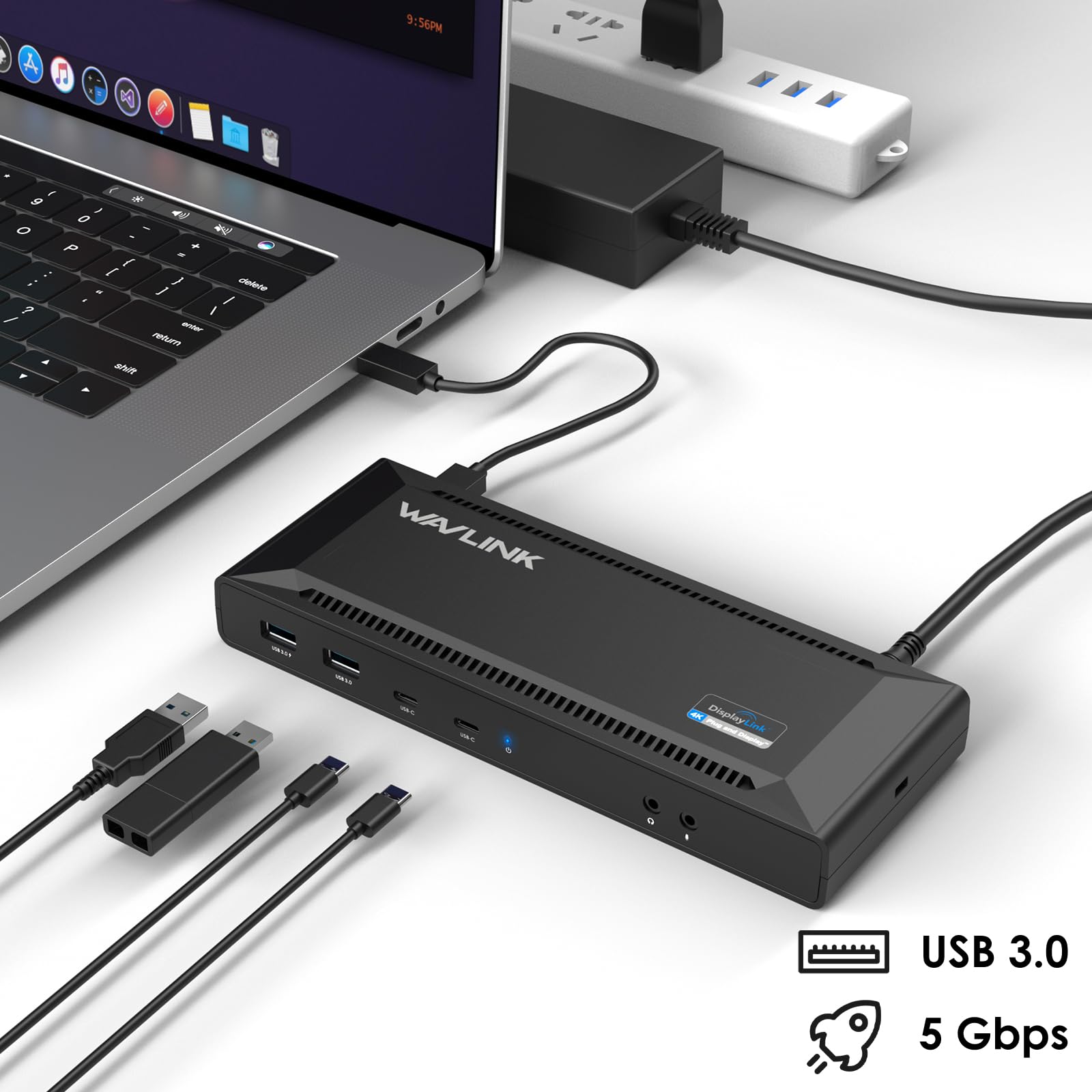 Amazon.co.jp: WAVLINK USB-C ドッキングステーション ノートパソコン