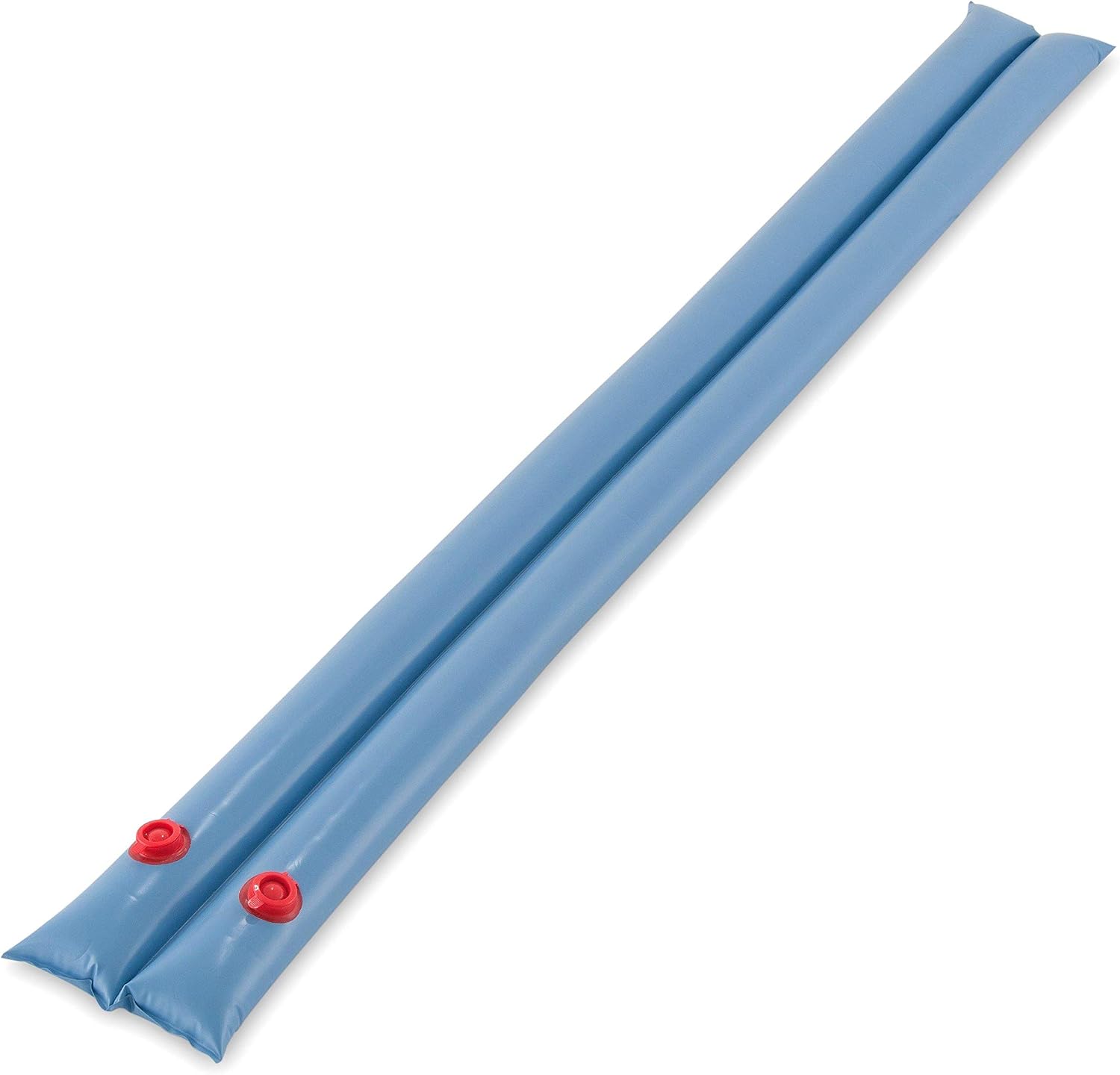 In The Swim 8' Double Chamber Blue Water Tube 12-Pack – Extra Durable Winter Pool Cover Weights for Maximum Protection and Secure Fit