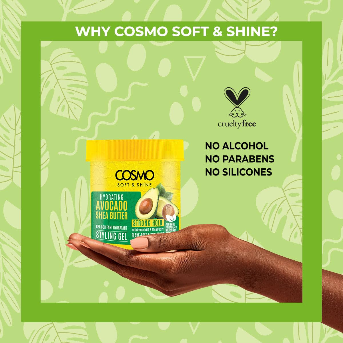 化粧下地 Cocomo Amazon.com : Cosmo Hair Care Soft & Shine Hydrating Avocado & Shea