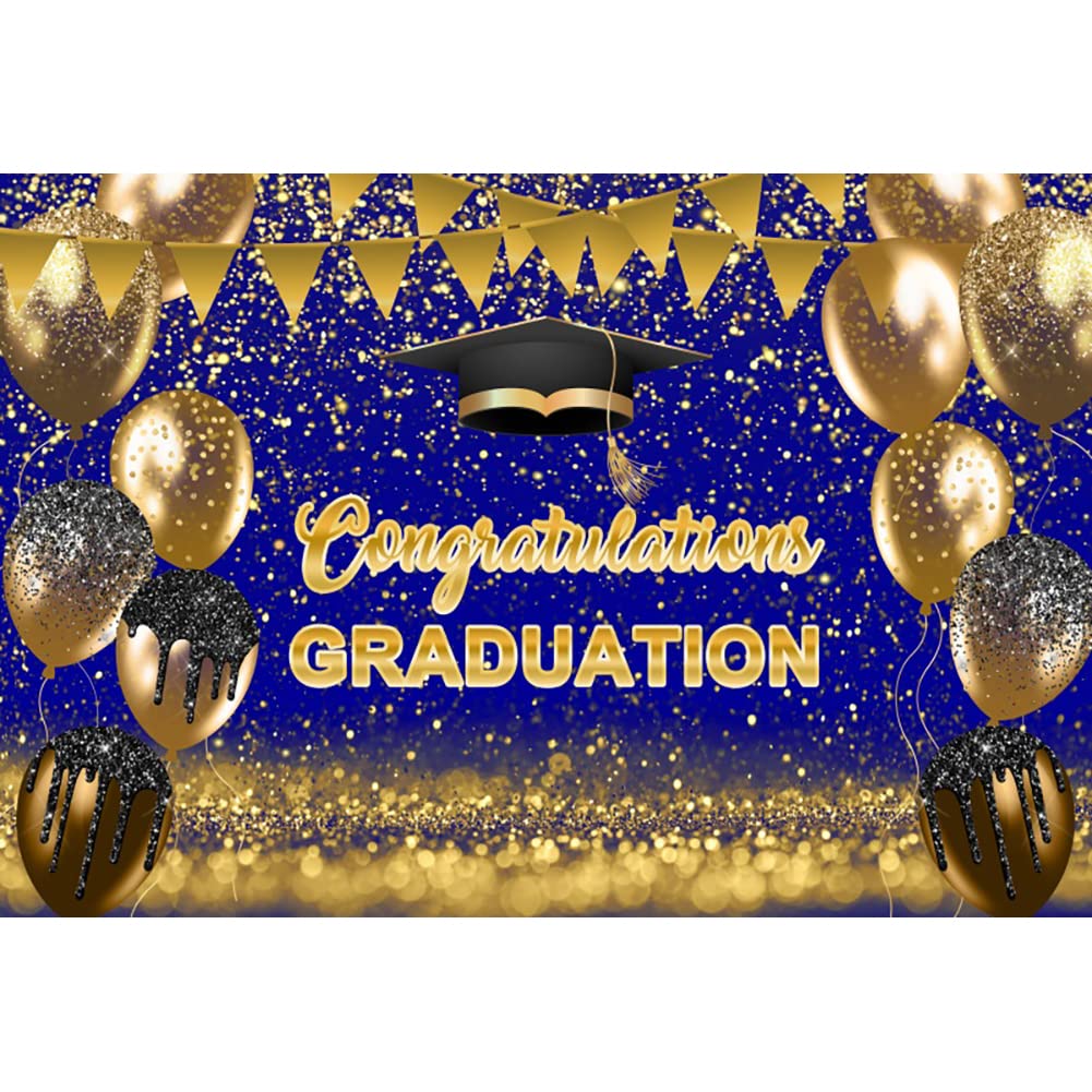 Glitzer-Banner 'Congrats Grad' Rot/schwarz Mit Quaste – Für Abschlussfeiern, Klasse 2024, Party-Dekoration