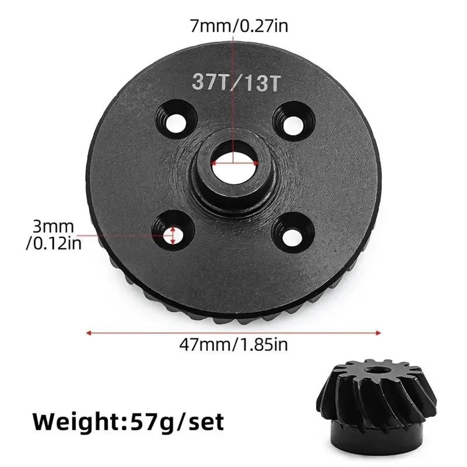 Jeu Différentiel Pignon Acier 8977 8978 pour TRXS pour MAXX 2.0 1/10 RC