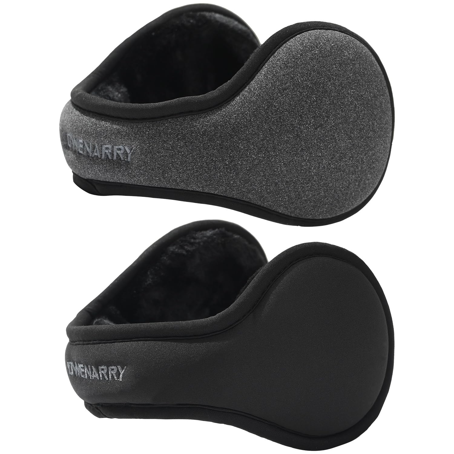 Dwenarry Winter Warm Ear muffs Unisex Foldable Ear Warmers adjustable fleece earmuffs for Men Women Cold Weather