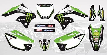 515 Mx Motocross Dirt bike Decals Stickers Graphics kit for Kawasaki Kxf 250 2006 2007 2008