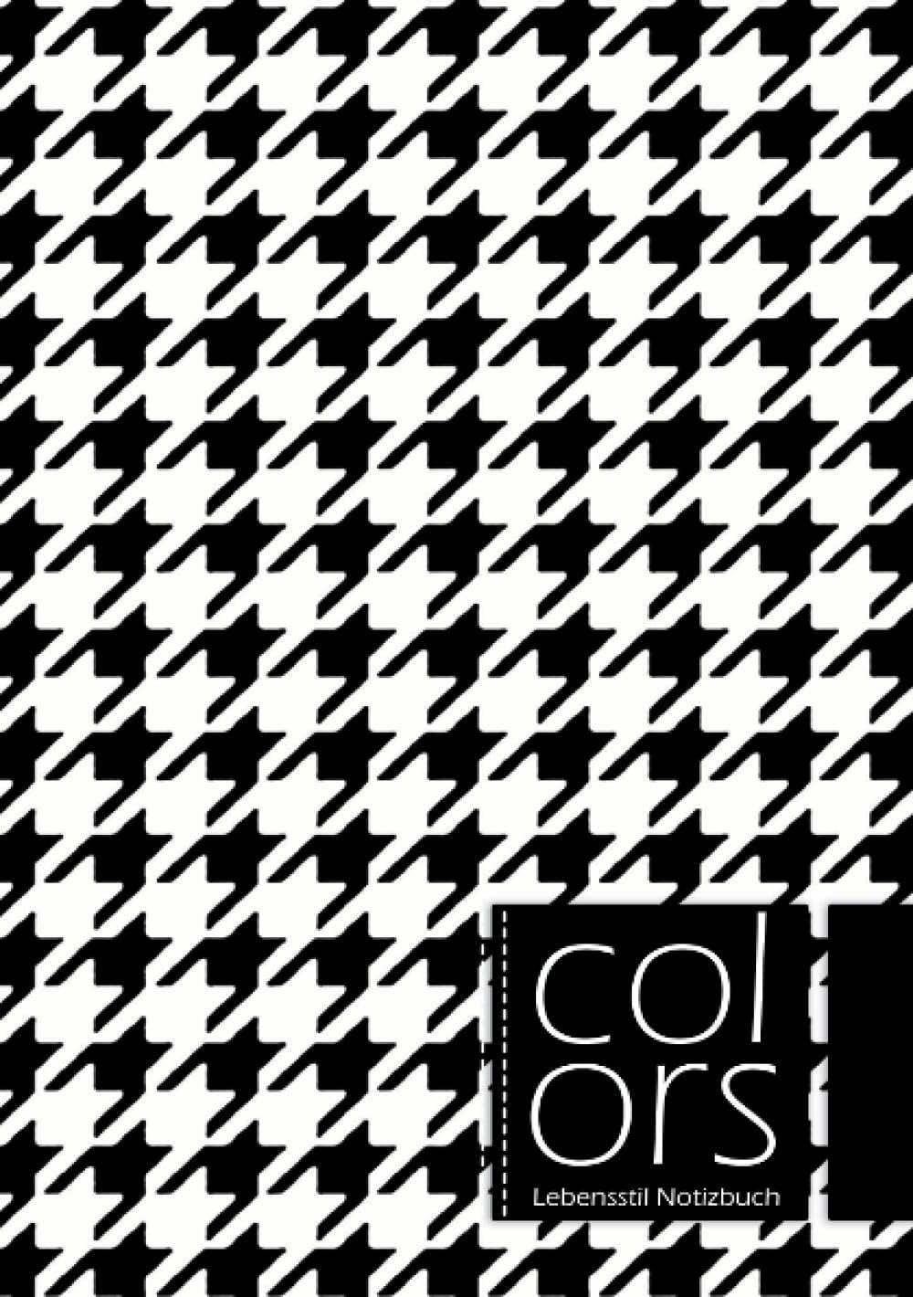 Farben Lifestyle-Notizbuch / Farben Lifestyle-Notizbuch, handgezeichnet, einzigartiges Muster-Cover-Design, mit gepunkteten Linien, 180 Seiten, Größe A5, Buch 3.