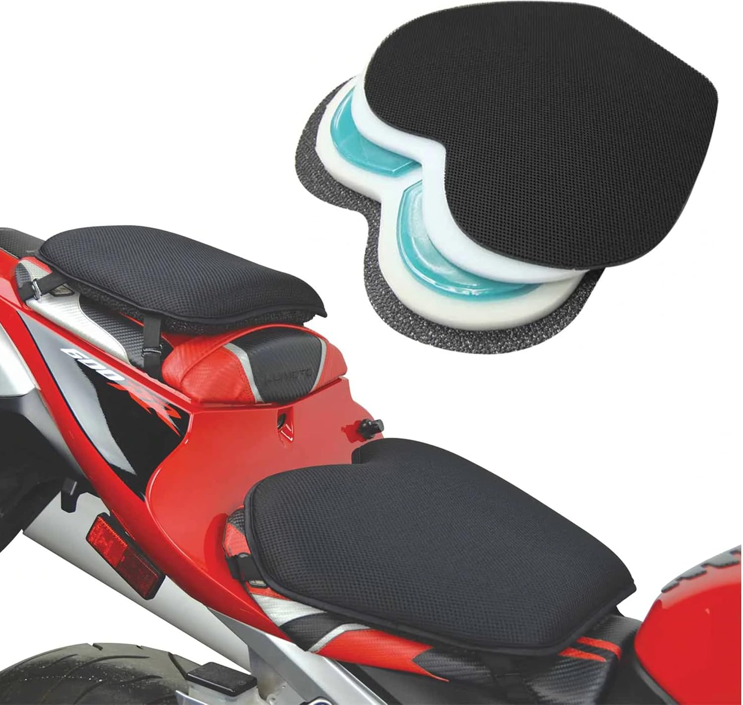 GEARS XTenderGel Seat Cushion, Ultimate Comfort Gel Seat