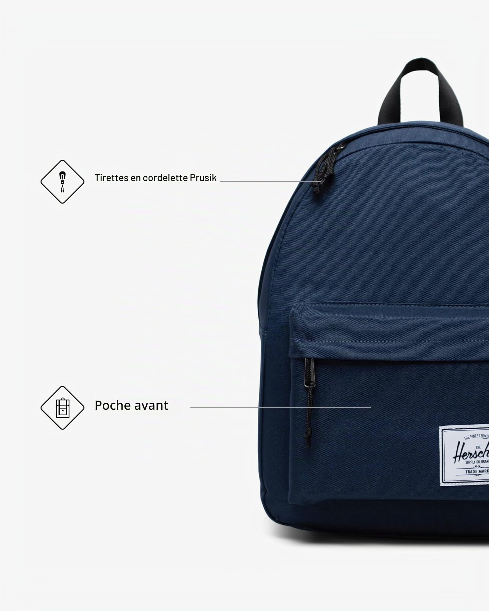 Herschel Classic Backpack Sac à dos Mixte (lot de 1)