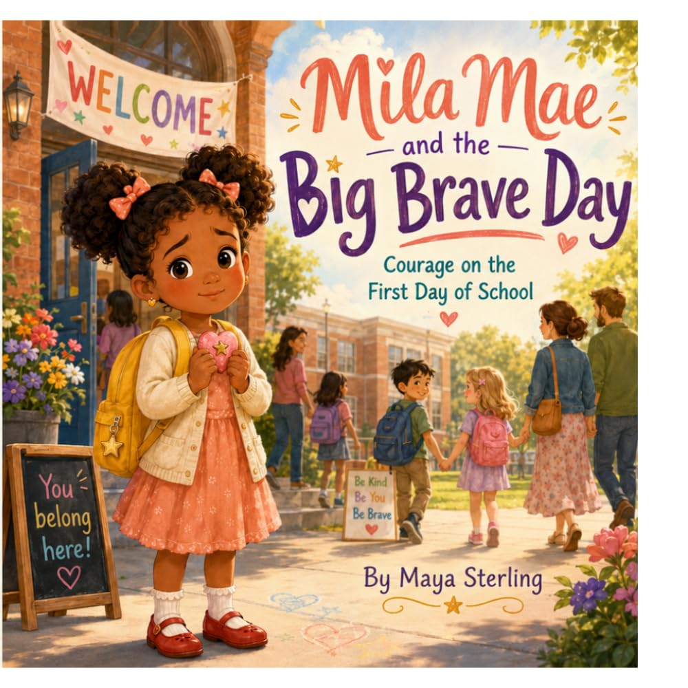 Mila Mae and the Big Brave Day by Maya Sterling: Courage on the first day of school