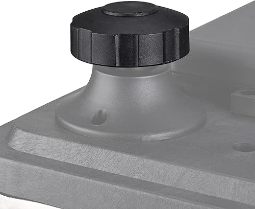 Miniatura 6 de Yescom Escala de patas niveladoras de aleación de acero para báscula de mesa de suelo, báscula de peso postal, paquete de 4