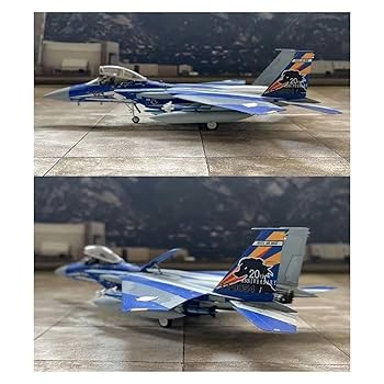 Amazon.co.jp: 飛行機 模型 完成品 1 72 F15J 戦闘機モデル合金