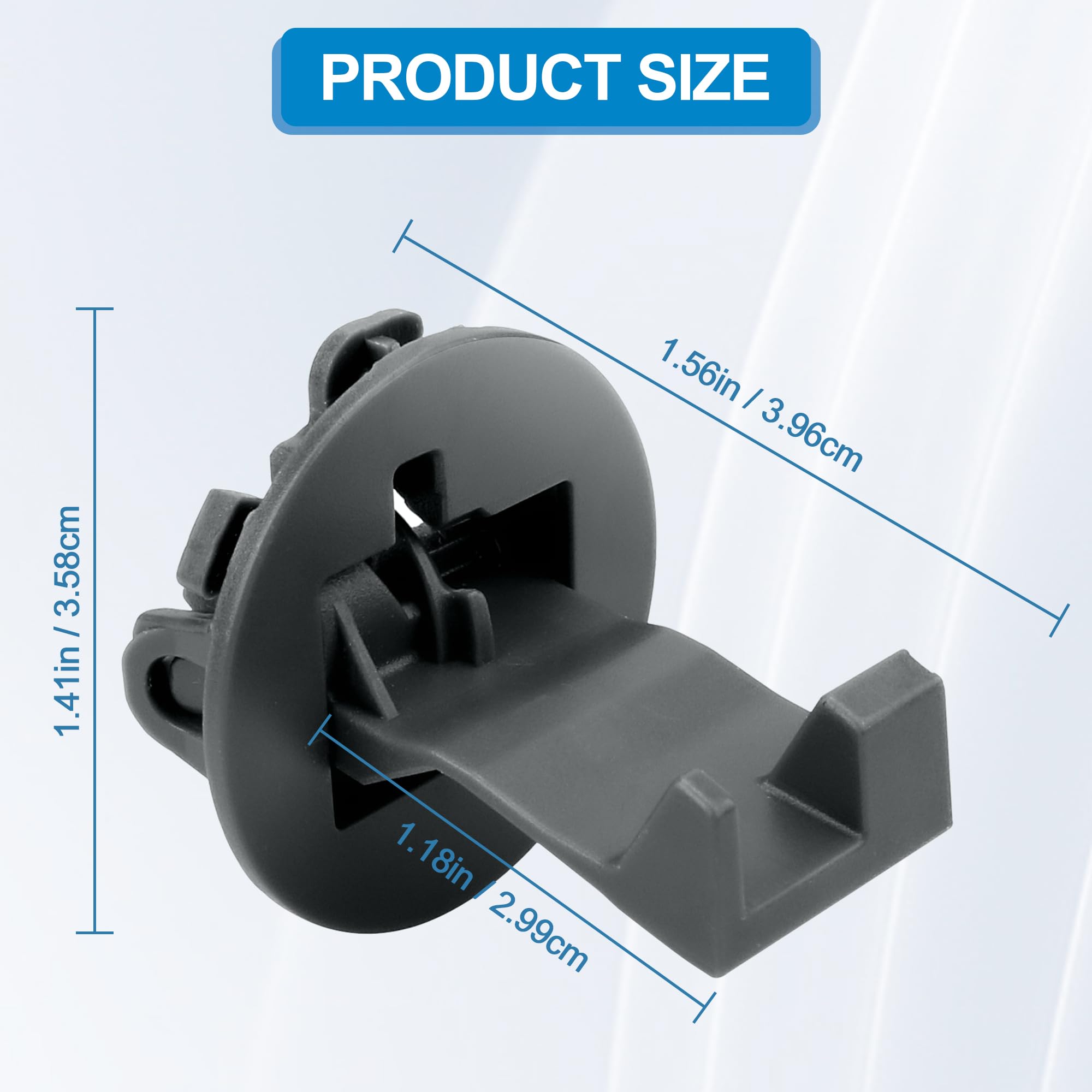 Amazon.com: W11457841 Washer Lid Strike Compatible with Whirlpool 