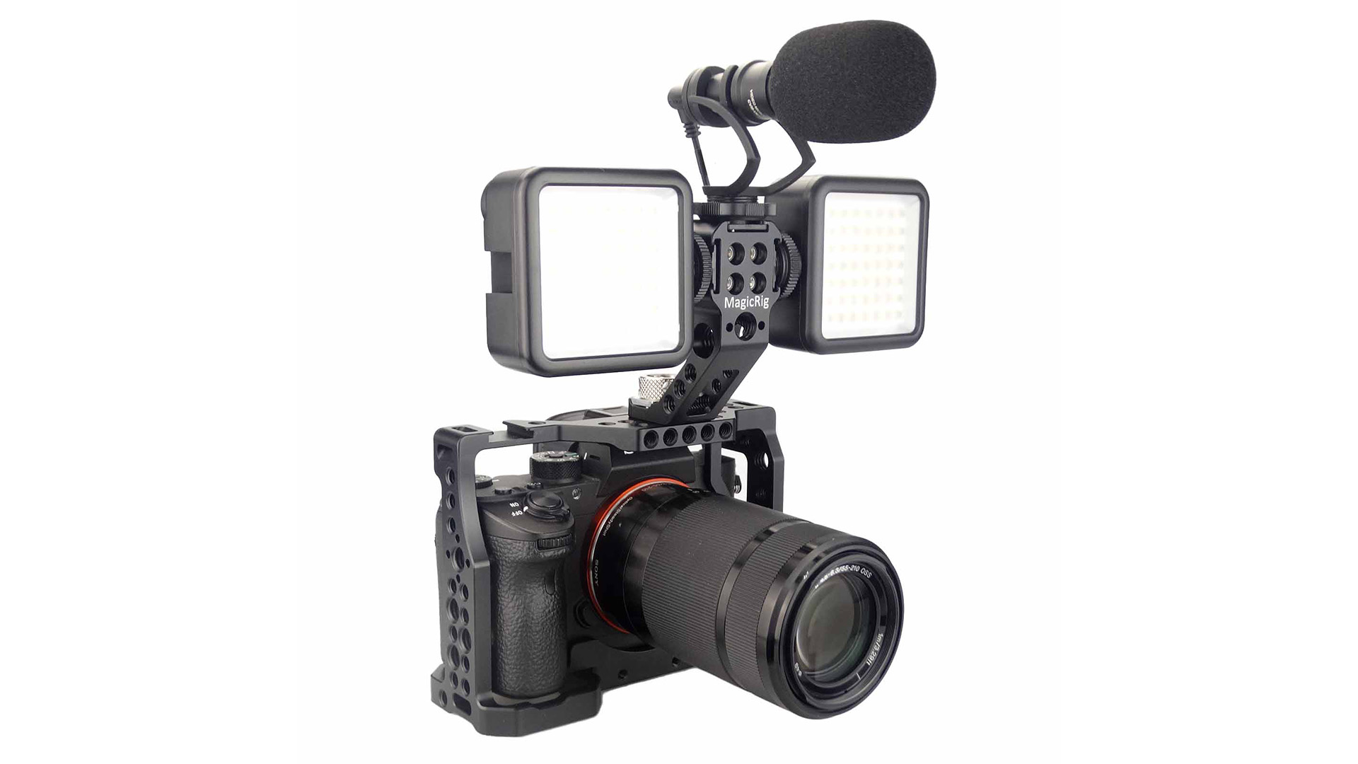 Amazon.com : MagicRig A7iii / A7riii Full Camera Cage Rig and ARRI