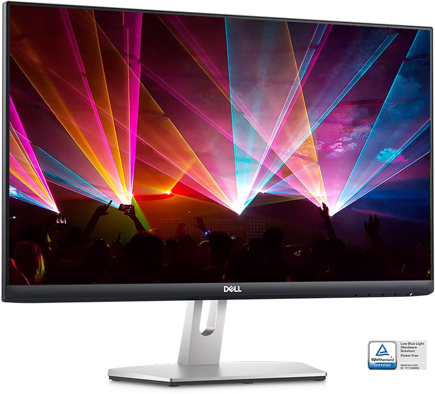 Dell S2421HN 24 Inch Full HD 1080p (1920 x 1080) 75Hz IPS Ultra-Thin Bezel Monitor 2 x HDMI Ports, Audio Line Out, Adaptive AMD FreeSync, Silver