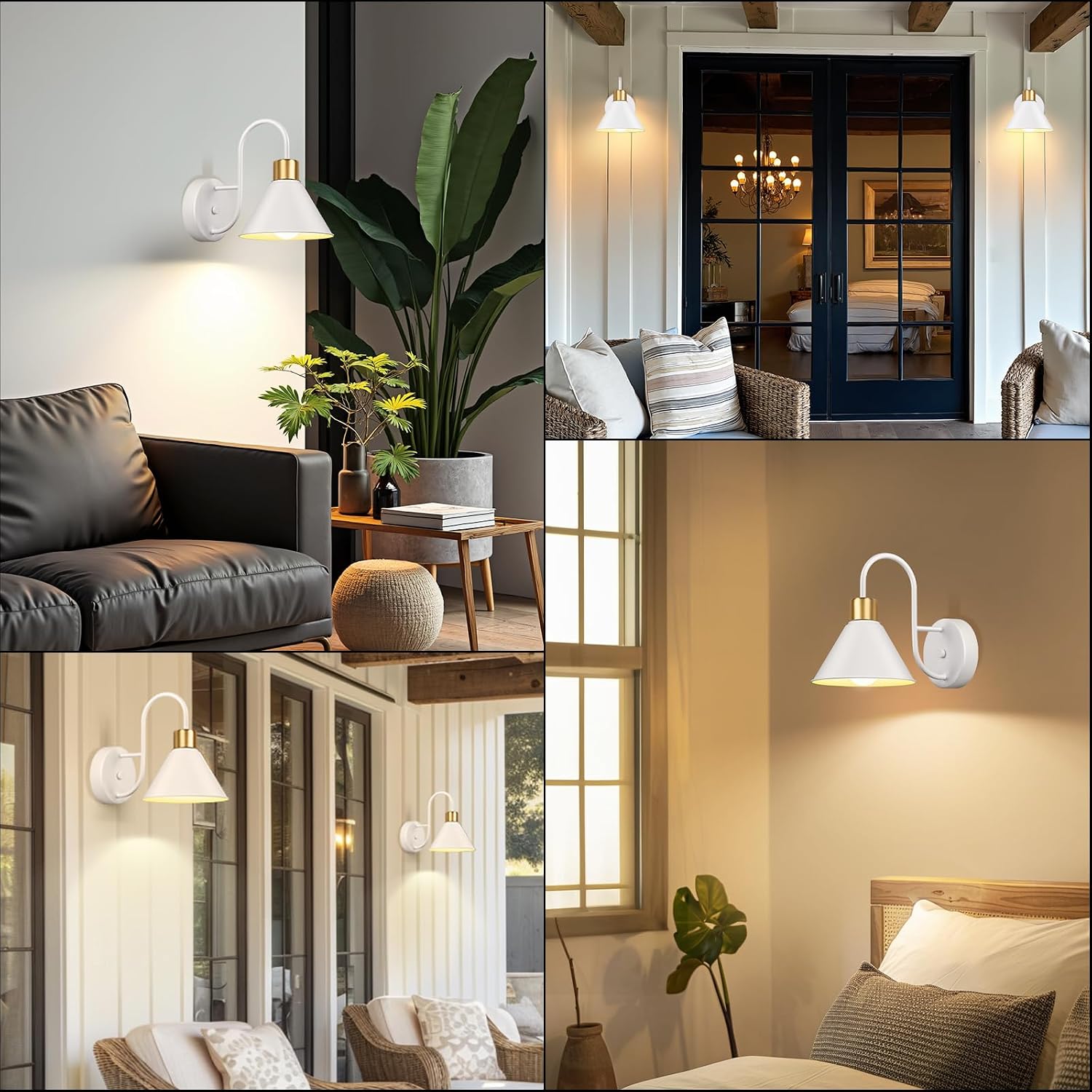 Frideko Rechargeable Battery Operated Wall Sconces Set of Two with Remote, RGB 15 Colors Dimmable White Wall Light, Indoor Battery Powered Wireless Sconce with 4 Timer for Living Room Bedroom