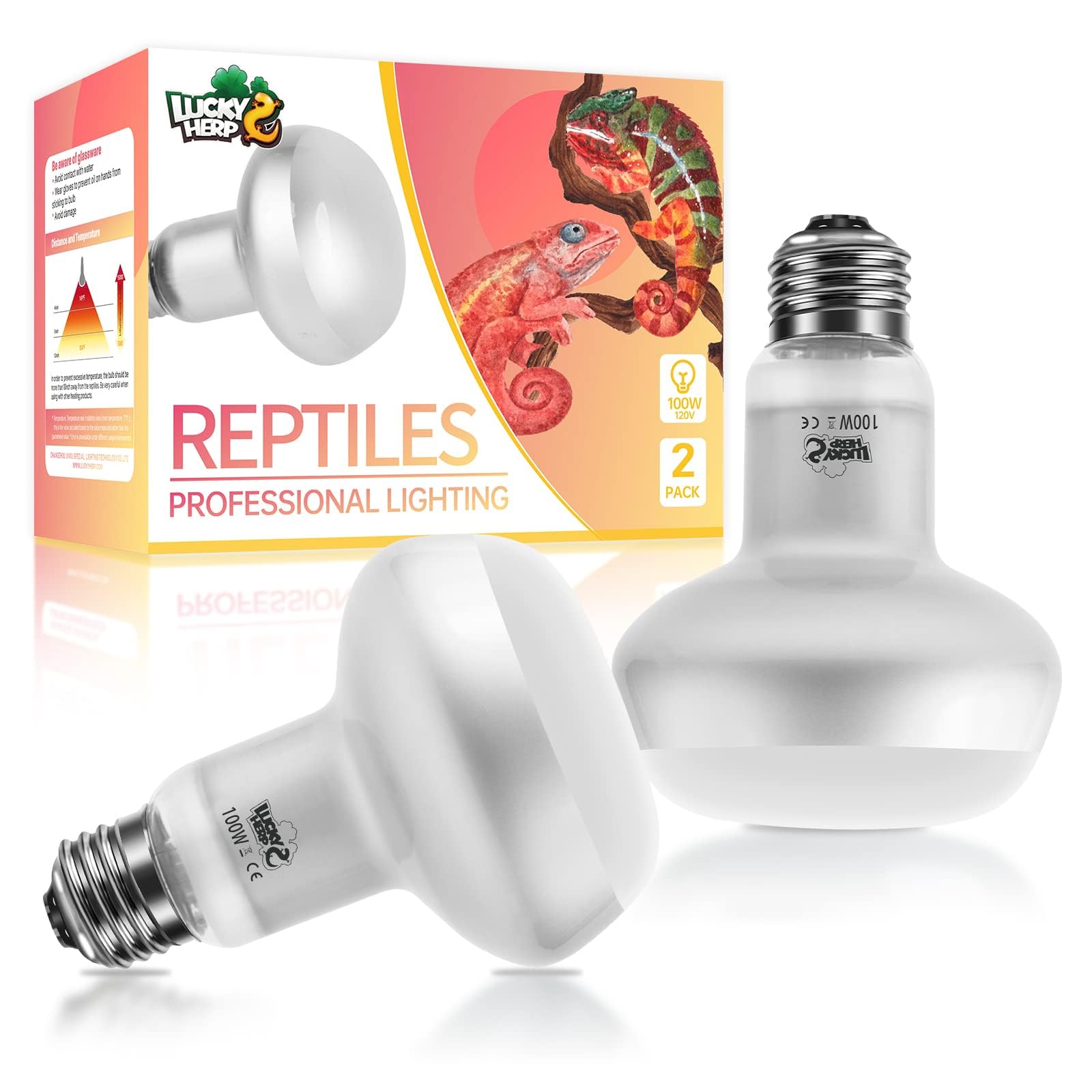 Lampadina UVB UVA 25W Per Rettili – 6 Pezzi, Base E27, Per Tartarughe, Draghi Barbuti E Lucertole