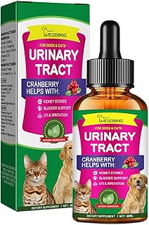 XINYIN Cranberry Oil to Support the Urinary Bladder in Dogs. Urinary Tract Infections in Puppies and Kittens. Calms the Urinary Tract in Older Dogs product image