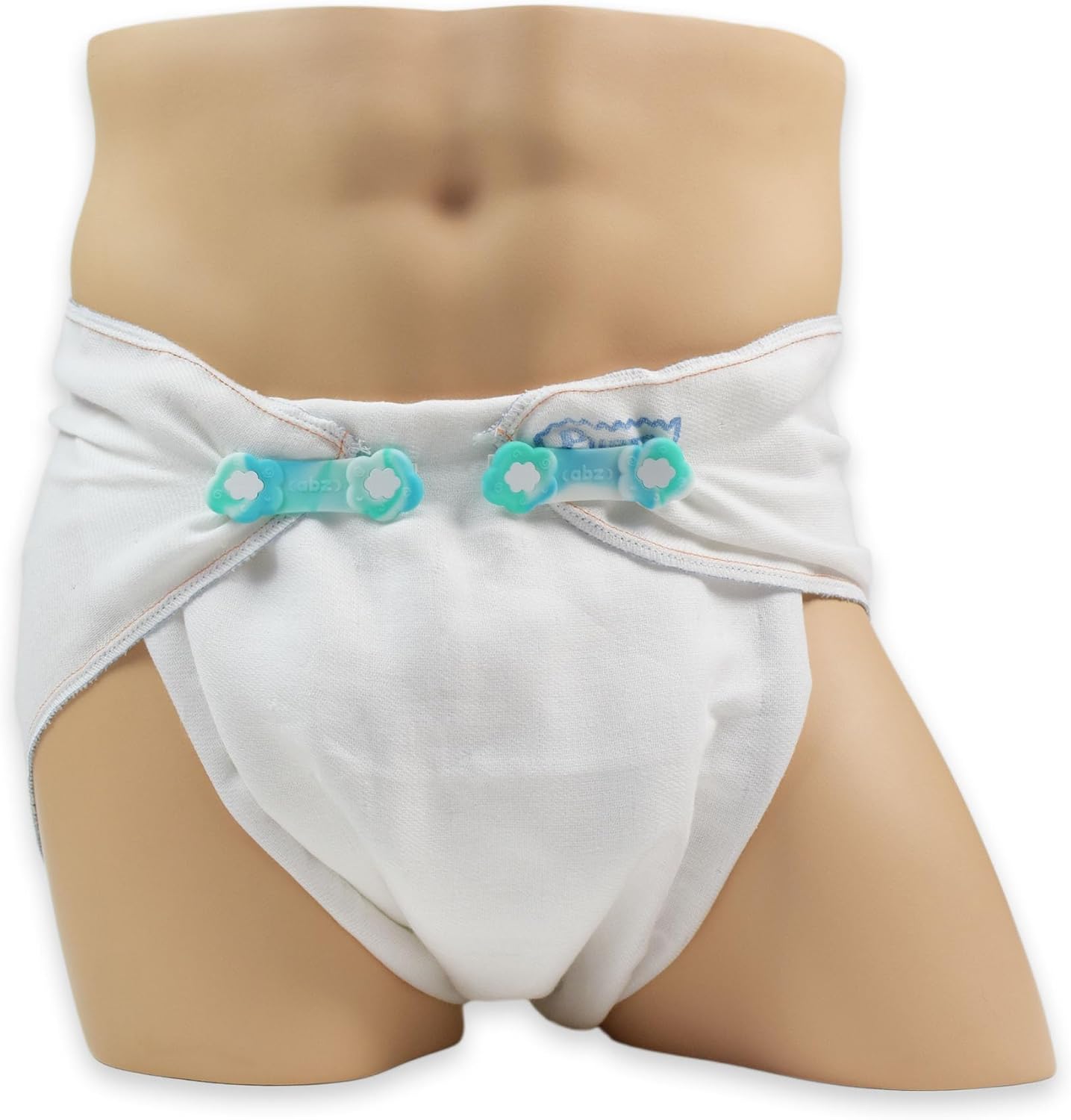 Purity Adult Flat Cloth Diapers by LeakMaster - Soft, Absorbent & Durable 100% Cotton Gauze Weave Fabric - Standard Size 36x36 Inches - 4 Layered