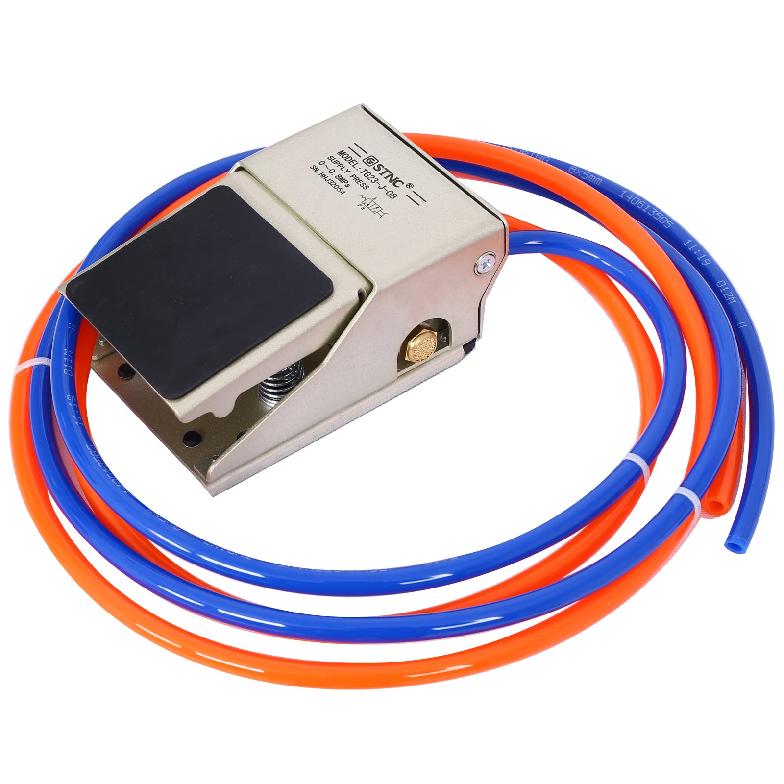 Mini Sandblaster - Ergonomic and Compact Design for Precise Sandblasting, with Heavy Steel Construction and Built-in Blast Gloves for No Sand Leakage, Bright LED Lighting System