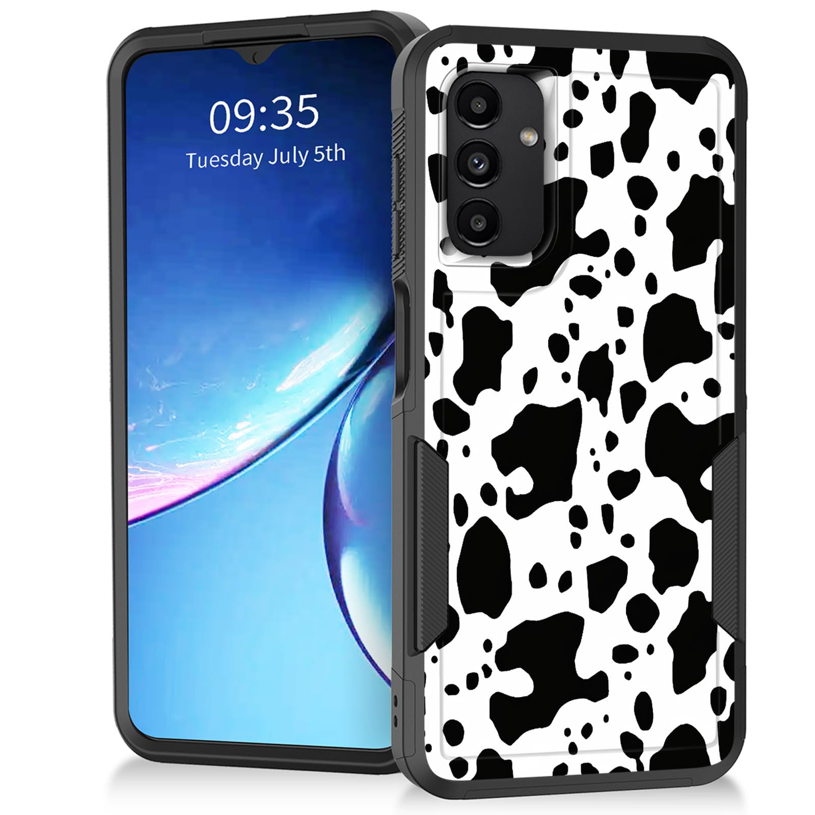 Vobber for Galaxy A15 5G Case,Heavy Duty Dual Layer Hybrid Hard PC Soft Rubber Shockproof Protective Rugged Bumper Case for Samsung Galaxy A15 5G 6.5"