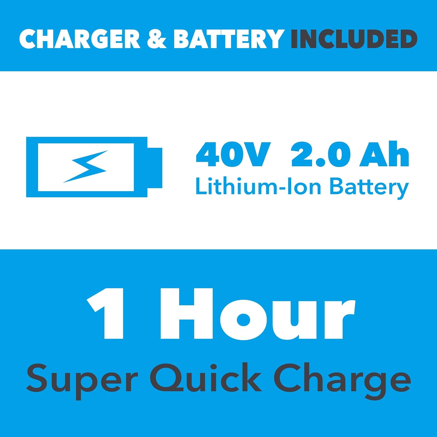 Pulsar 40V Cordless String Trimmer Side View