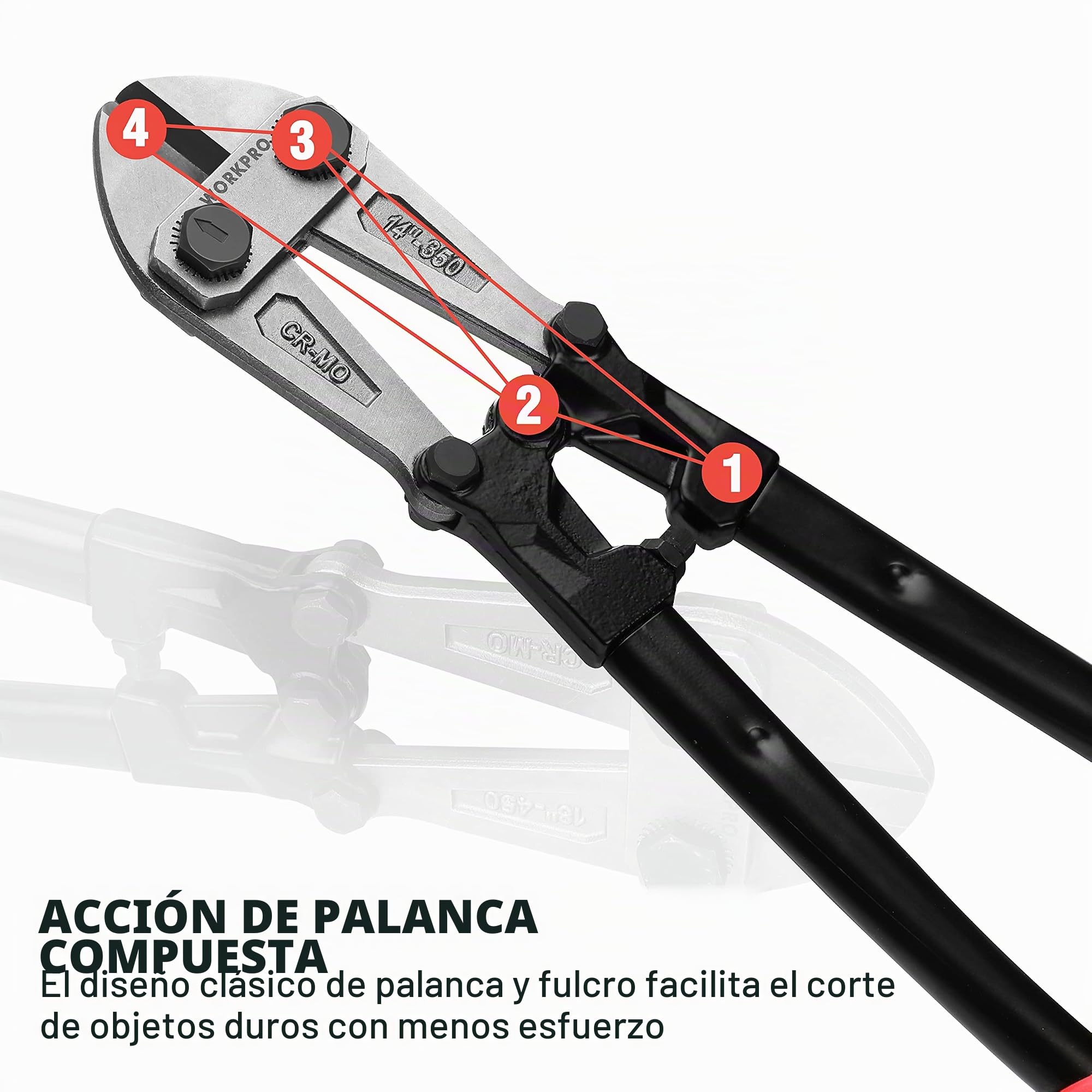 Workpro - Cortador de pernos, W017004A