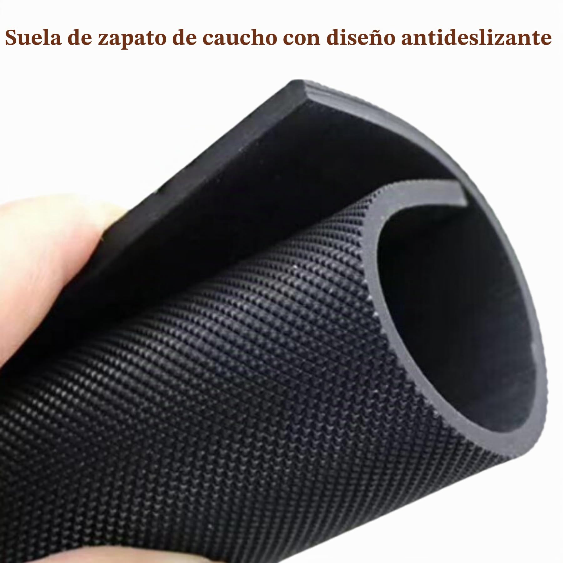 Goma de reparación de suela de zapatos, 5 mm de grosor, hoja de suela de goma antideslizante para la parte inferior del zapato, negro, 1 unidad (paquete de 1)
