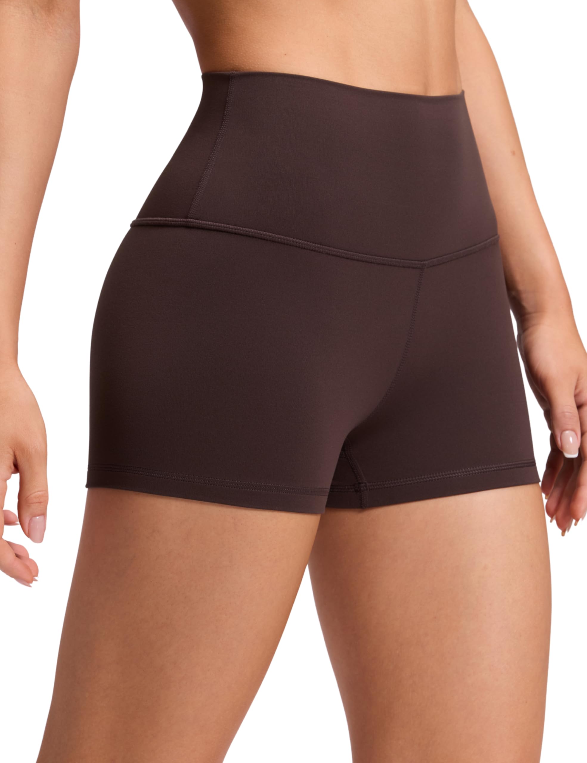 CRZ YOGA Womens Butterluxe Yoga Shorts - 2.5''/4''/6''/8'' High Waisted Workout Gym Leggings Running Spandex Biker Shorts — view 11