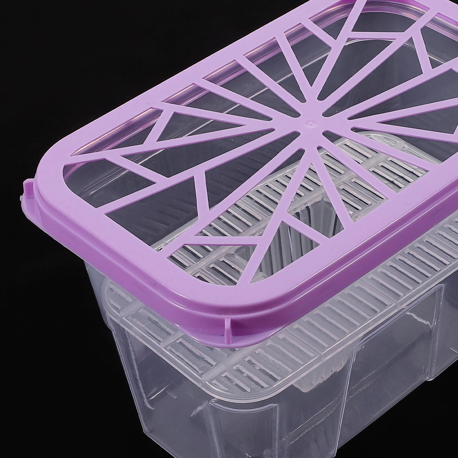 Cajas Deshumidificadoras Reutilizables de Plástico Transparente 6 Unidades Soporte Portátil para Absorbente de Humedad Recargable Estuche Hermético para Armarios y Baños