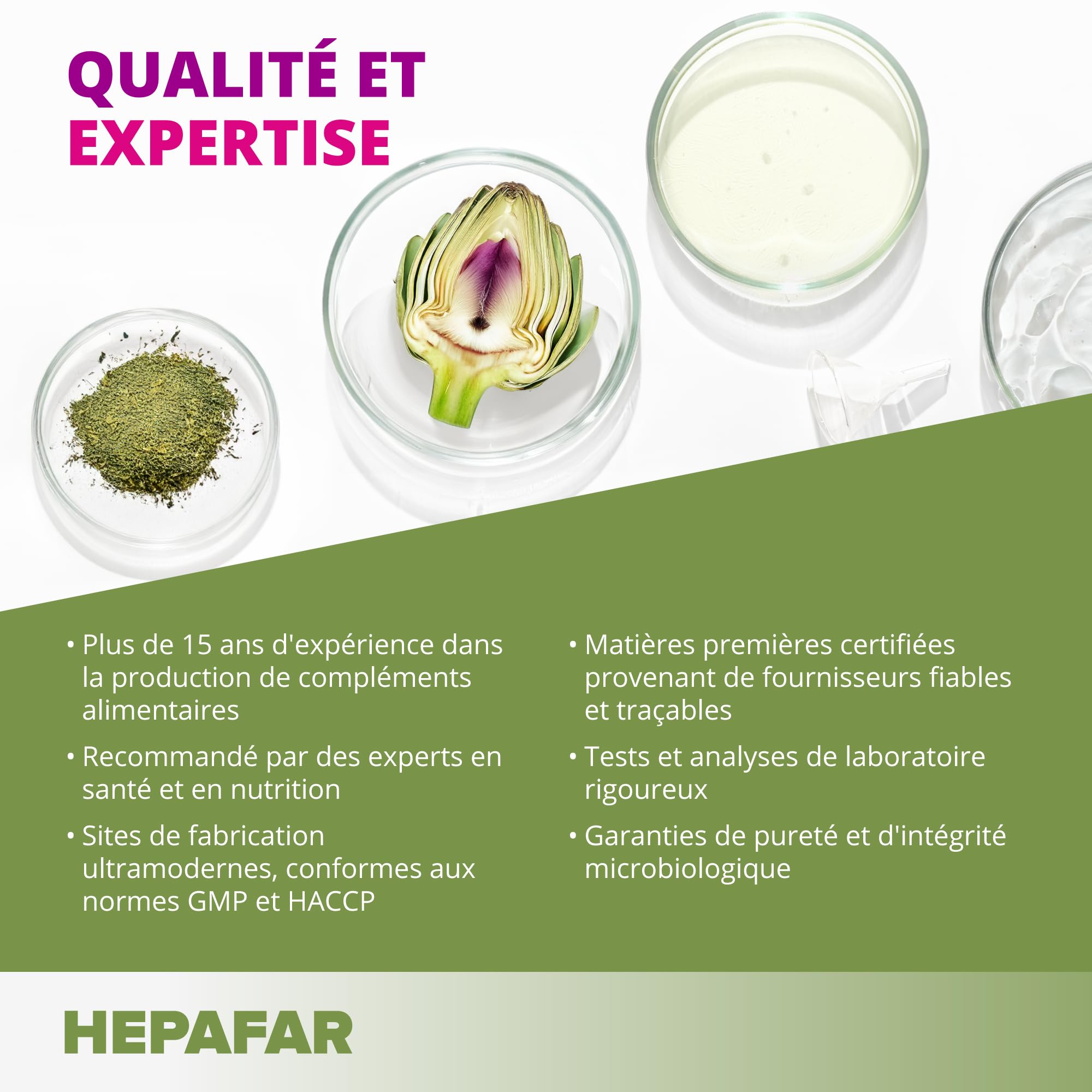 Sensilab Hepafar Natural Liver Drink - Chardon-Marie, 500 ml | Thé Vert, Pissenlit, Artichaut, le Manganèse contribue à protéger les Cellules du Stress Oxydatif, 20 Jours