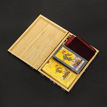 Tarot Kit, Waterproof Divination Book 80 Cards, Divination Game Set, Family Friends, Specialist Readers, Christmas Birthday Gift