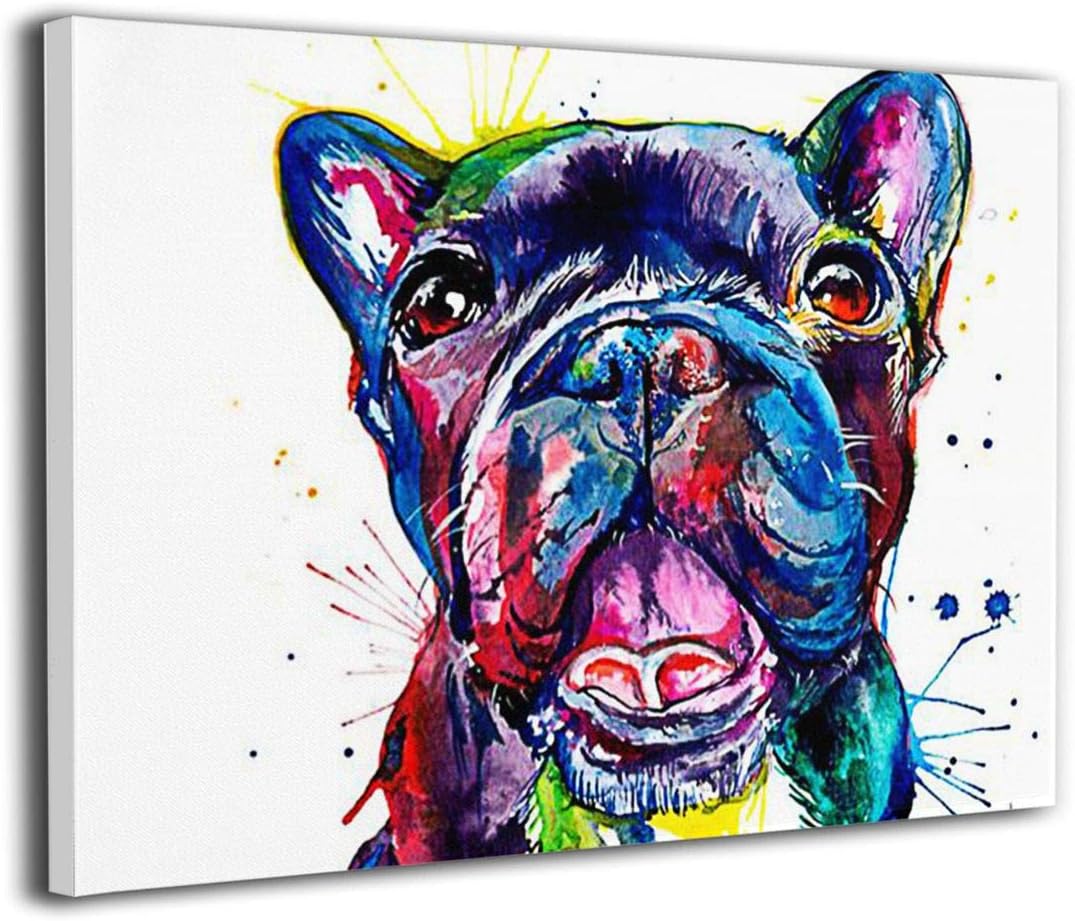 額付き銅版画応用絵画 フレンチブルドック 額付き銅版画応用絵画 title