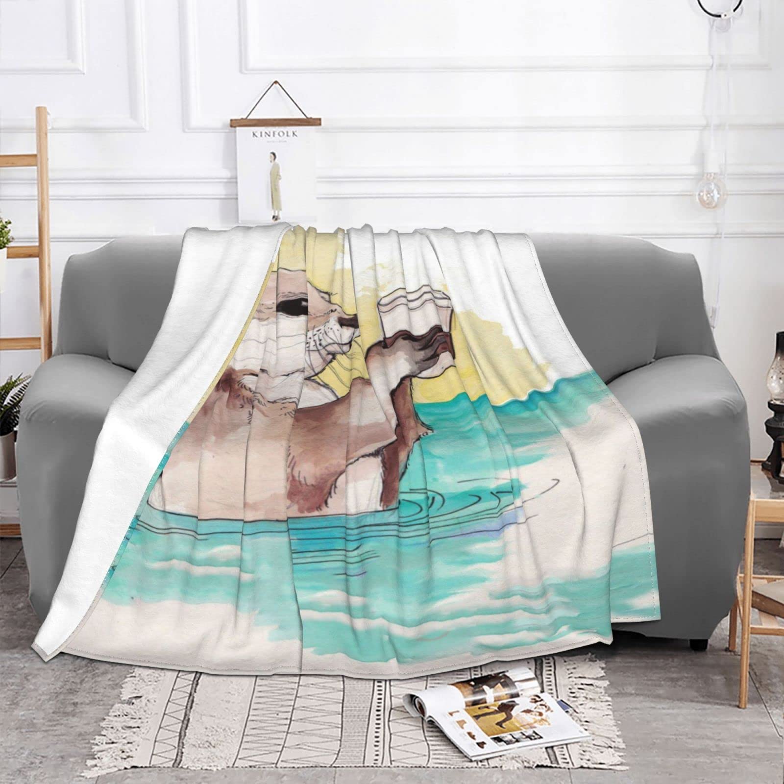 Coperta Per Casa Ufficio Laser Lights - Coperta In Micropile Ultra Morbida Per Letto, Divano, Soggiorno, Coperta Calda, 152 X 127 Cm Coperta 152x127 Cm